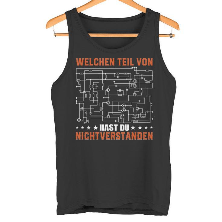 Welchen Teilon Hast Du Nichterstanden German Langu Tank Top