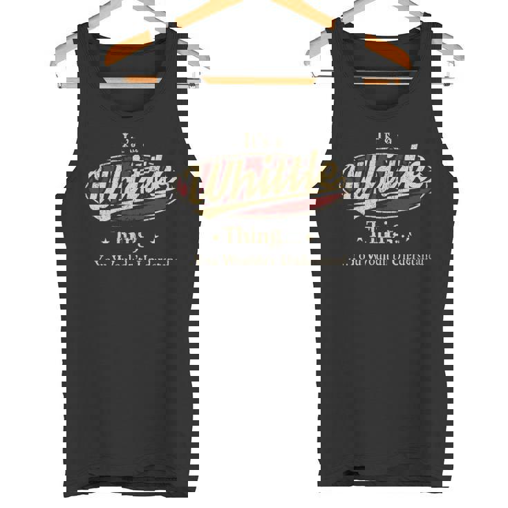 Whittle Personalized Name Name Print S With Name Whittle Tank Top