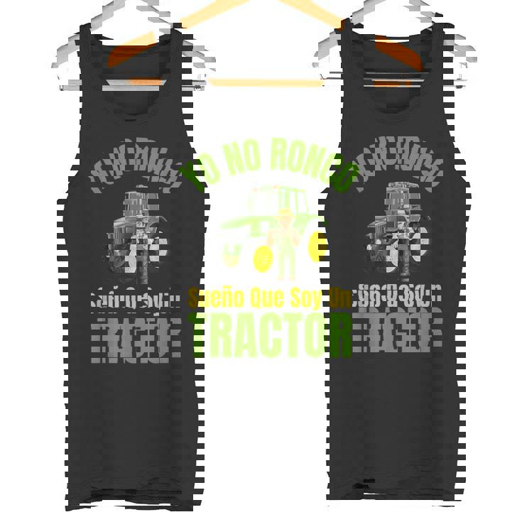 Yo No Ronco Sueño Que Soy Un Tractor Agricultor Camiseta sin mangas
