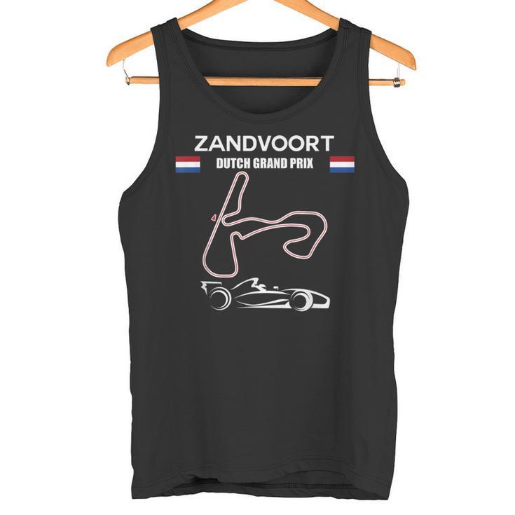 Zandvoort Racing Car Circuit Formula Dutch Grand Prix Tank Top