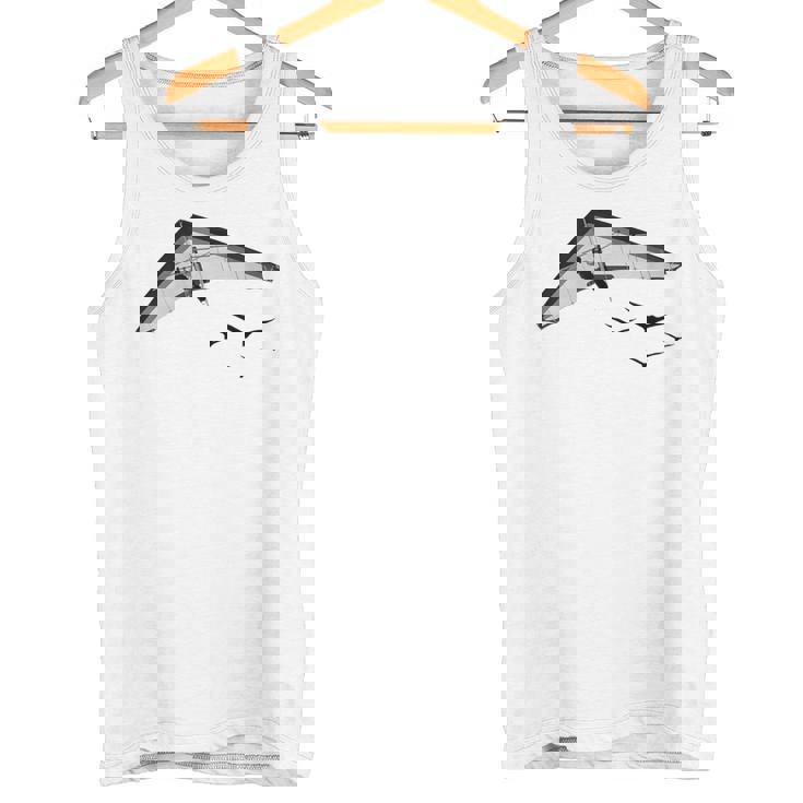 Ala Delta Ala Deltaolar Pilotoolar Aviar Camiseta sin mangas