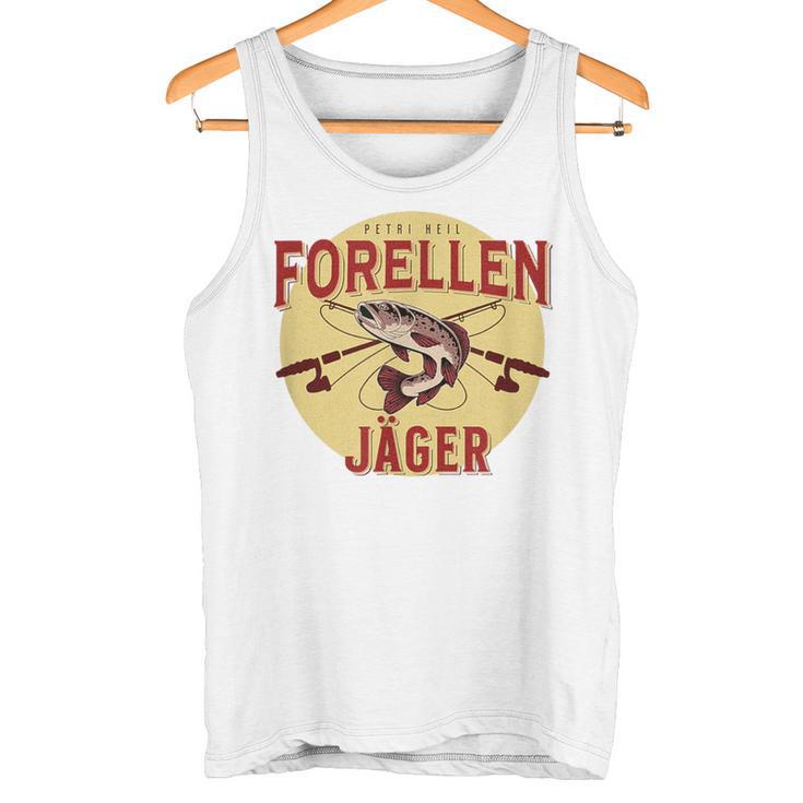 Angler Fischer Slogan Boys Fishing Angel Green Tank Top