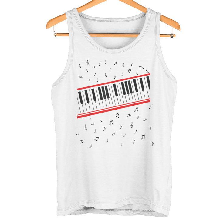 Beat It Piano Tank Top