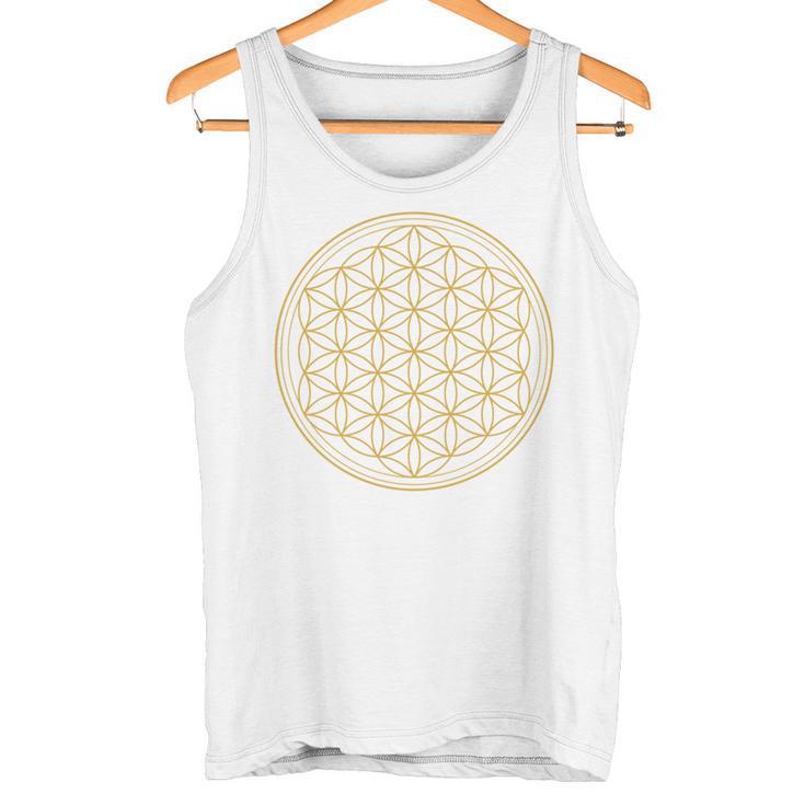 Blume Des Lebens Symbol Der Grundformen Der Raumzeit Tank Top