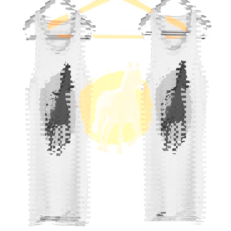 Carrera De Caballos Camiseta sin mangas