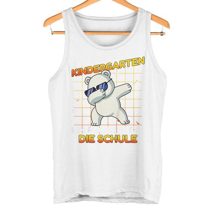 Children's Bye Bye Kindergarten Ich Rock Jetzt Die Schule Boys Polar Bear Tank Top