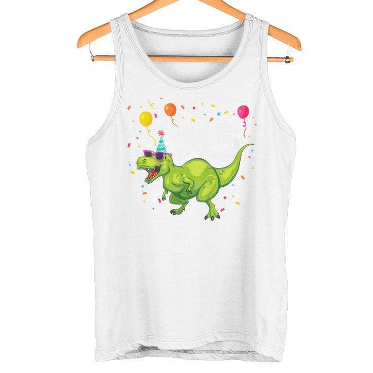 Children's Geburtstags 5 Jahre Junge Dinosaurier Dino Ich Bin 5 Tank Top