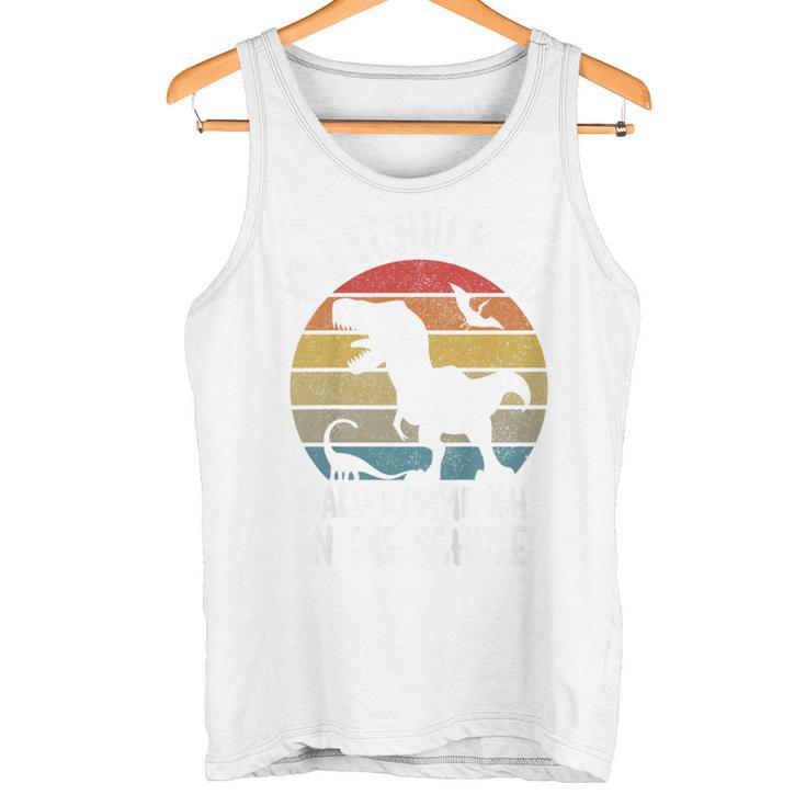 Children's Preschool Child Retro Dinosaur Kindergarten Tank Top