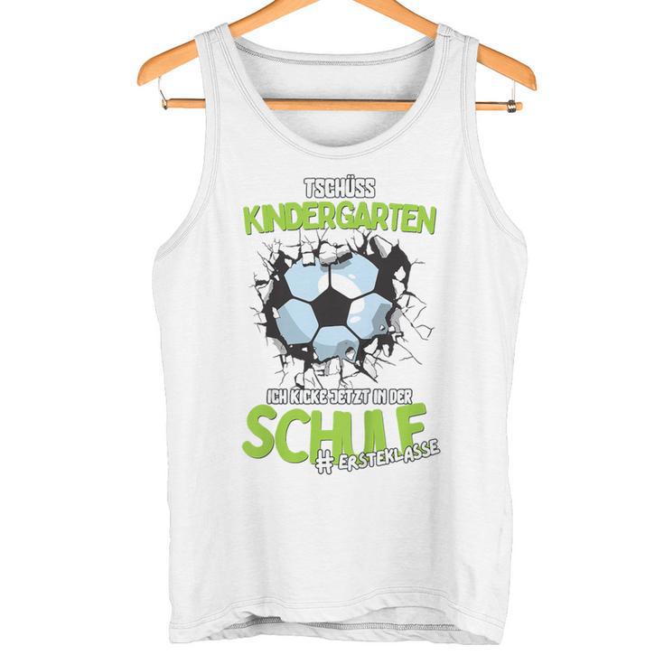 Children's Tschüss Kindergarten Football Tank Top