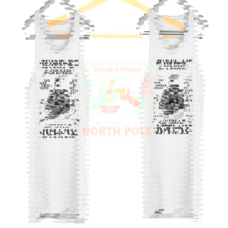 Christmas The North Pole Polar Express The North Pole Xmas Tank Top