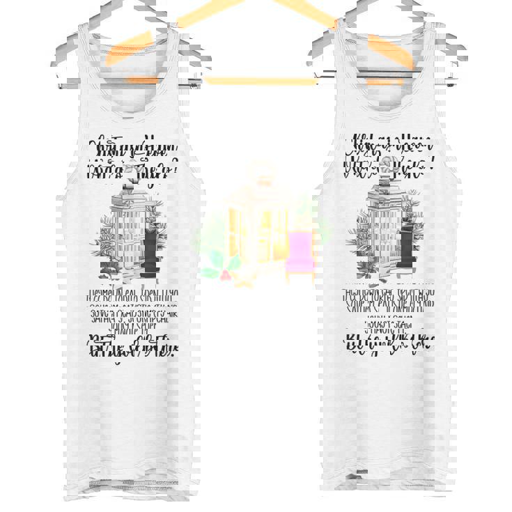 Christmas Xmas Lantern Chair Heaven Quote Memory Memorial Tank Top