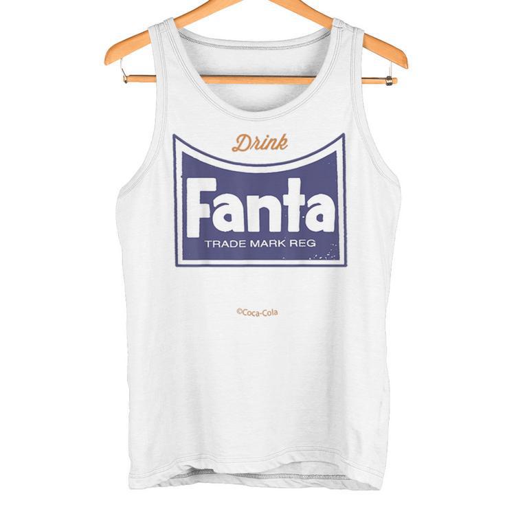 Coca-Colaintage Fanta Logo Drink Fanta Trade Mark Reg Tank Top