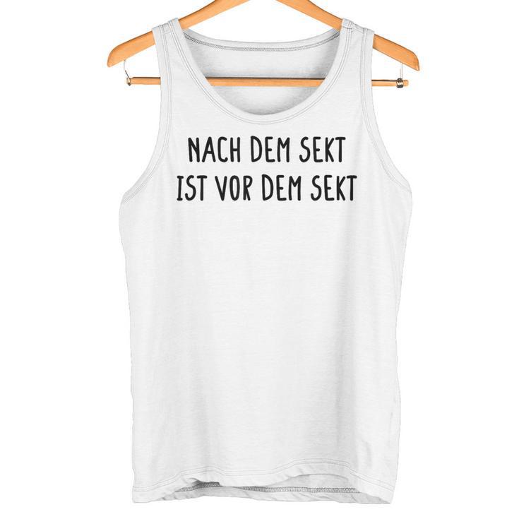 After Dem Sekt Istor Dem Sekt Alcohol Tank Top