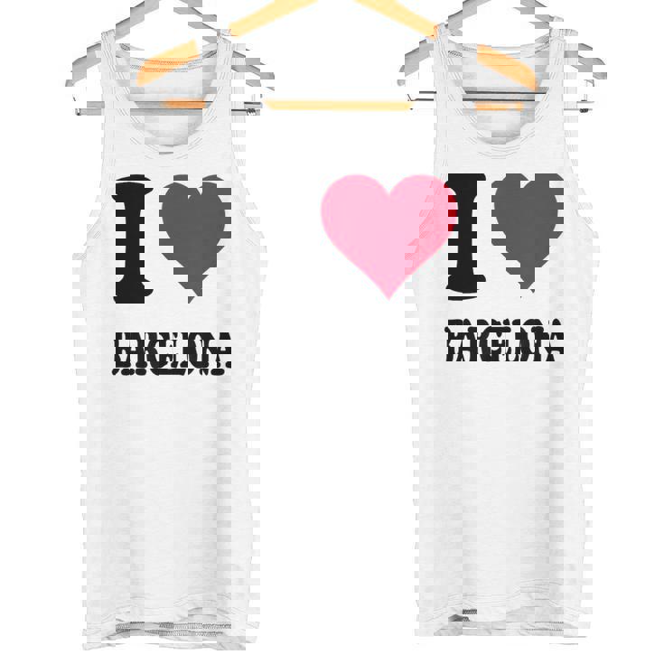 Me Encanta Barcelona Camiseta sin mangas