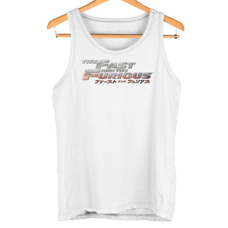 Fast & Furious Tokyo Drift Kanji Movie Poster Tank Top