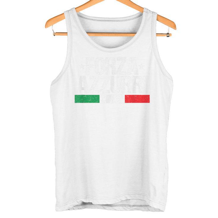 Forza Azzurriintage Blue Tank Top