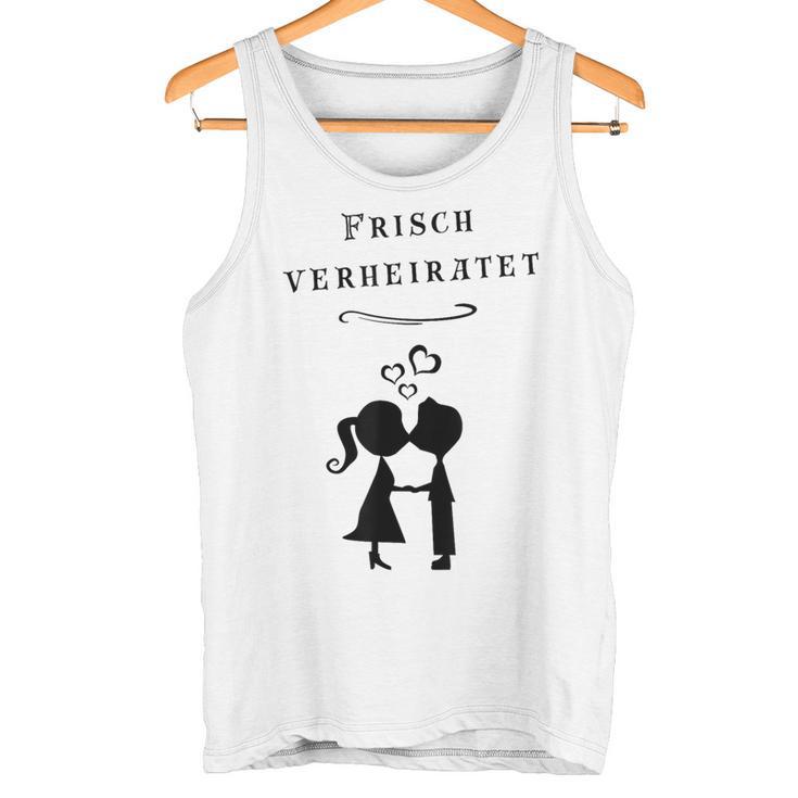 Frischerheiratet Wedding Marriage Honeymoon Marriage Tank Top