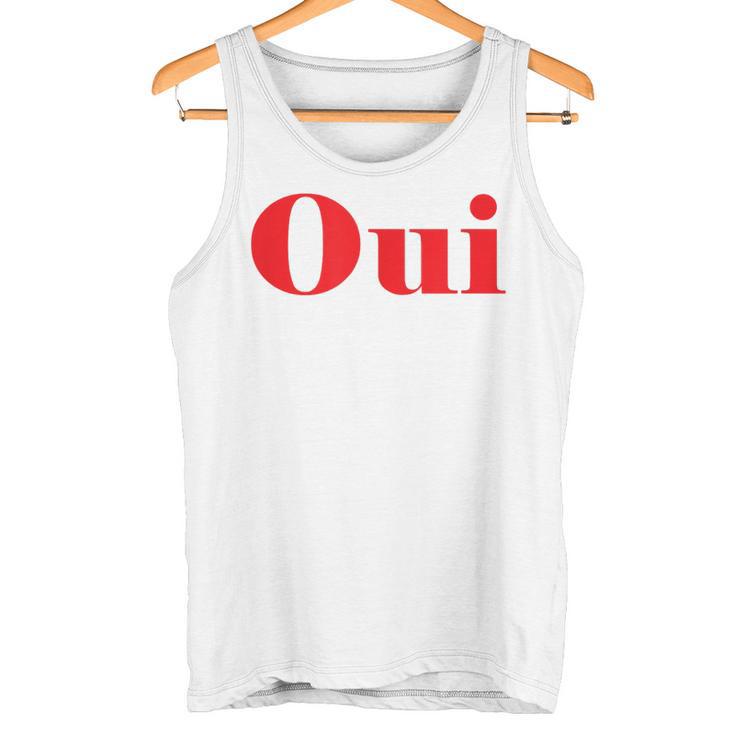 Oui France Paris Tank Top