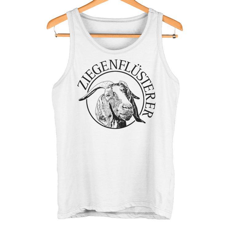 Goat Whisperer Burenziegen Goat Boyfriend Tank Top