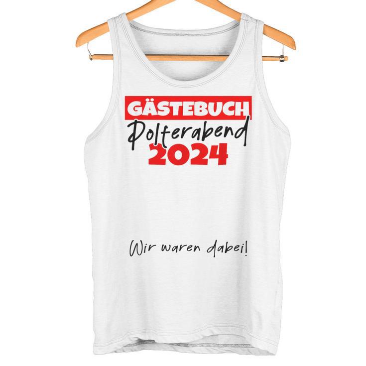 Guest Book For Signing 2024 Tank Top