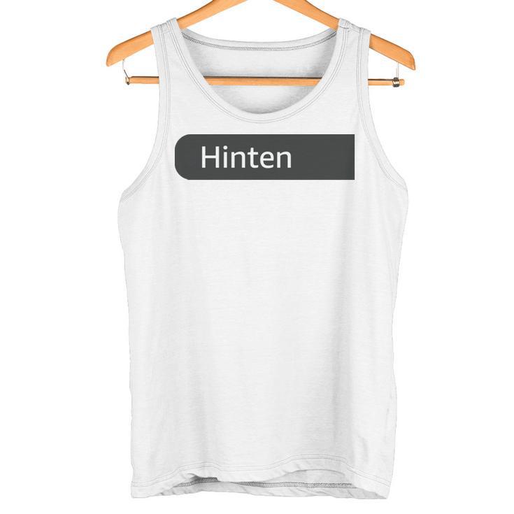 Ich Gehe Jetzt Wein Trinken Awaits My Return S Tank Top