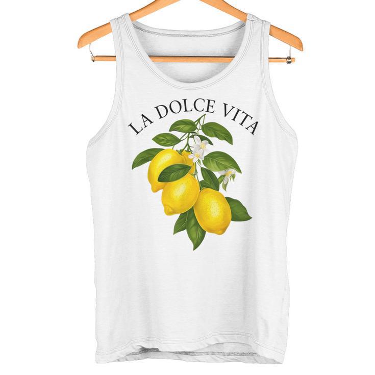 La Dolceita X Limone Lemons Lemon Limoncello Spritz Tank Top