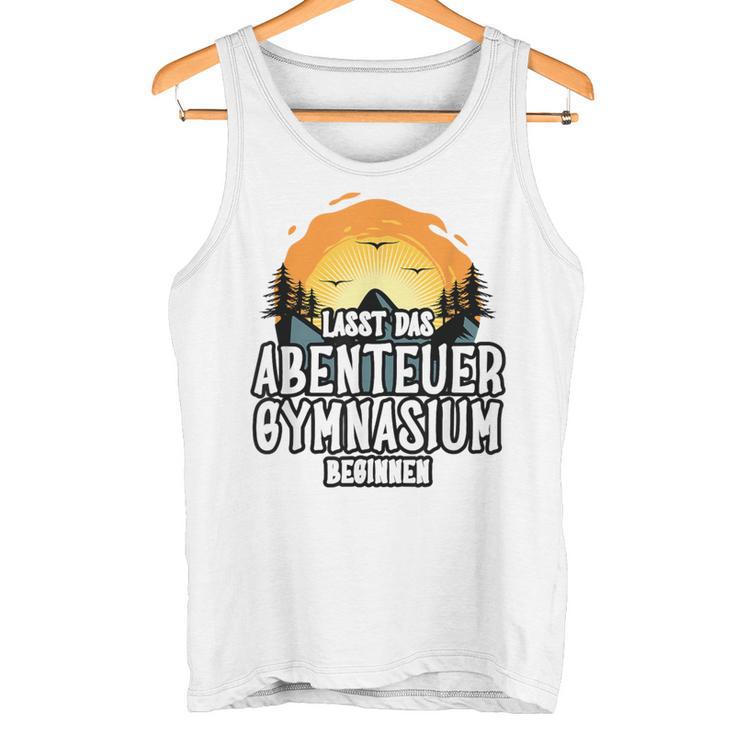 Lassen Das Abenteuer Gymnasium Beginn Gymnasium 5 Class Blue S Tank Top