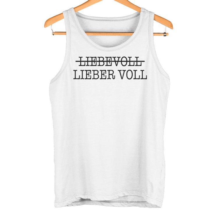 Liebevoll Lieberoll Tank Top