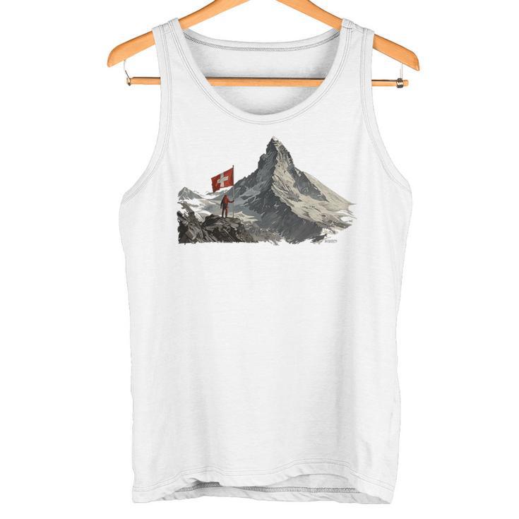 Matterhorn Bekleibung Gray Tank Top