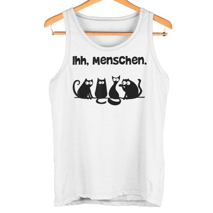 Her Menschen Cat Cat Motif Tank Top