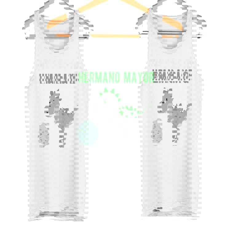 Niñosoy A Ser Hermano Mayor Dinosauro Anunciar Embarazo Hermano Camiseta sin mangas