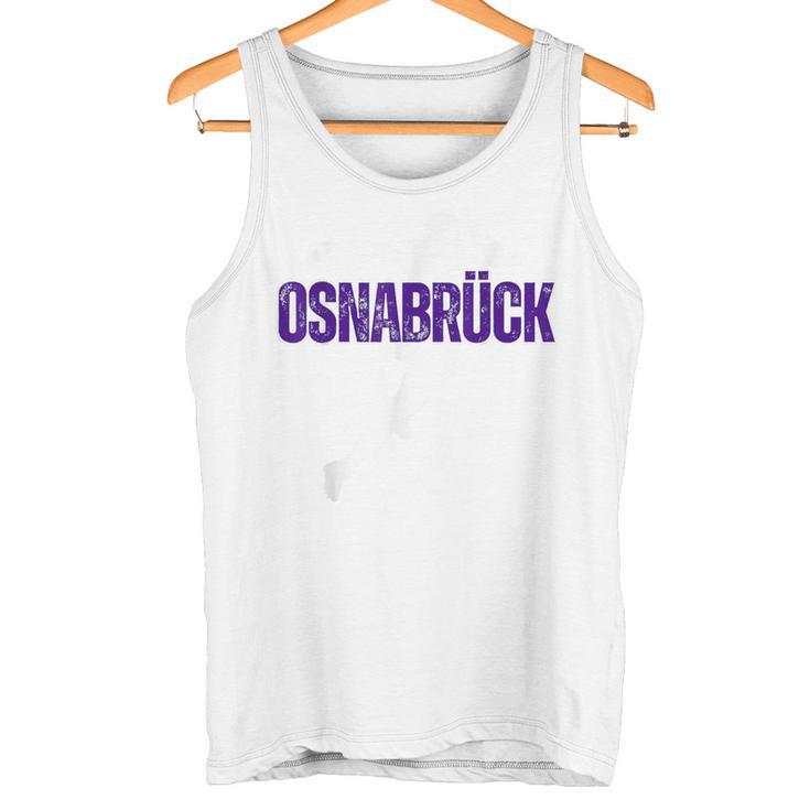 Osnabrück Football Fan Purple Purple Tank Top