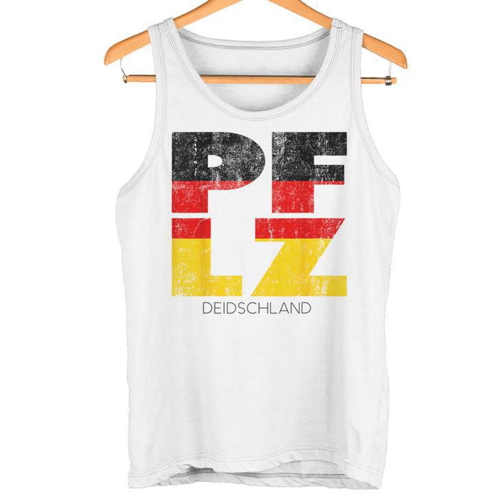 Pfalz Germany Pfälzer Pfälzisch Tank Top