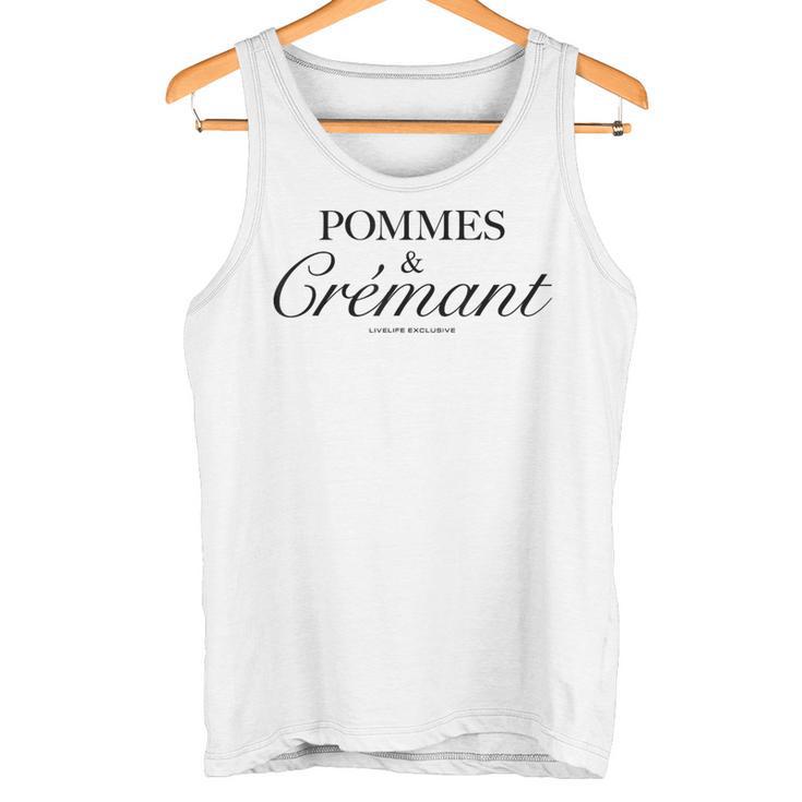 Pommes & Crémant X Livelife Love Champagne Fries Love Fun Tank Top