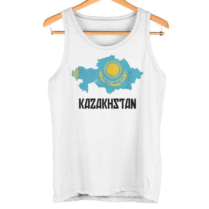 Republic Of Kazakhstan Flag Tank Top