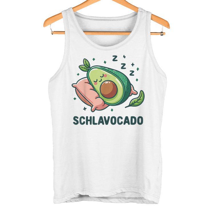 Schlavocado Official Sleep Pyjamas Sleep Avocado Tank Top