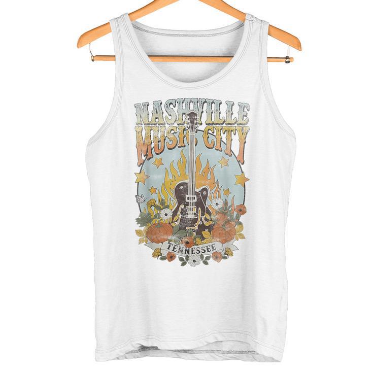 Souvenir From Nashville Tn Guitar Nashville Tank Top