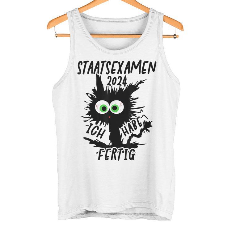 Staatsexamen 2024 Ich Habe Fertig Gray Tank Top