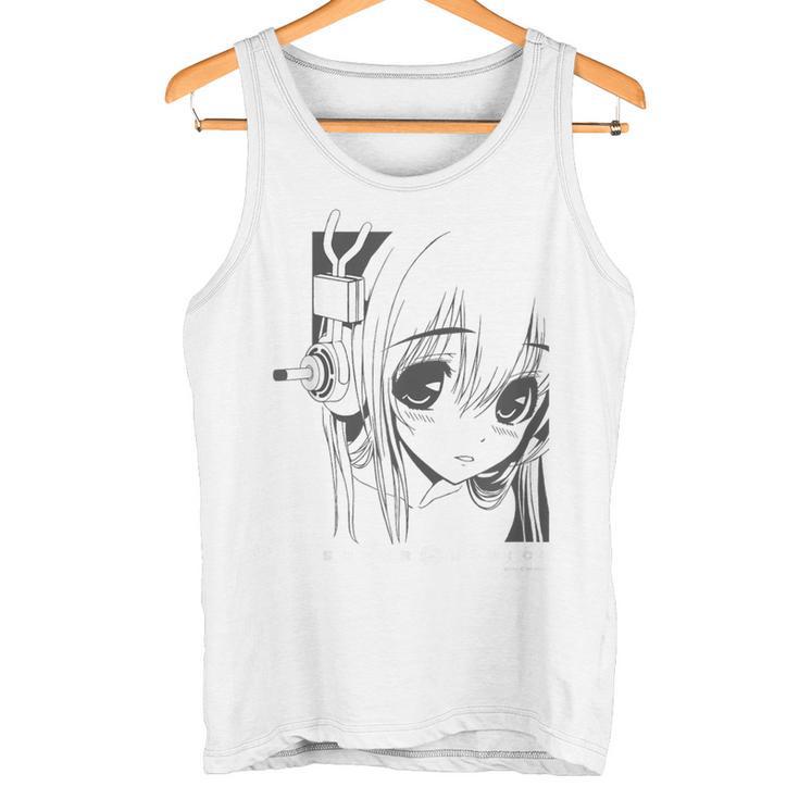 Super Sonico Pink Tank Top