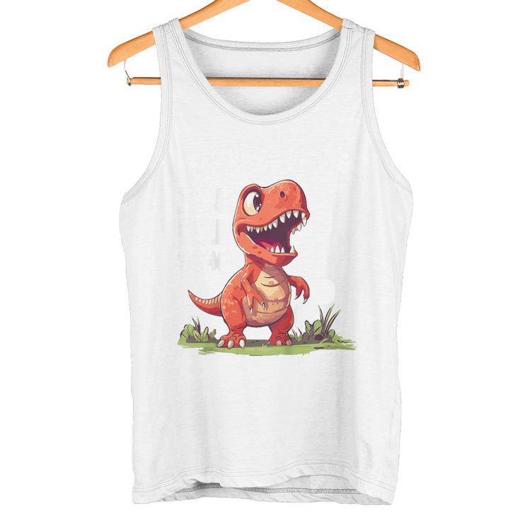 T-Rex 3Rd Birthday Dinosaur Ich Bin Schon 3 Jahre Alt Tank Top