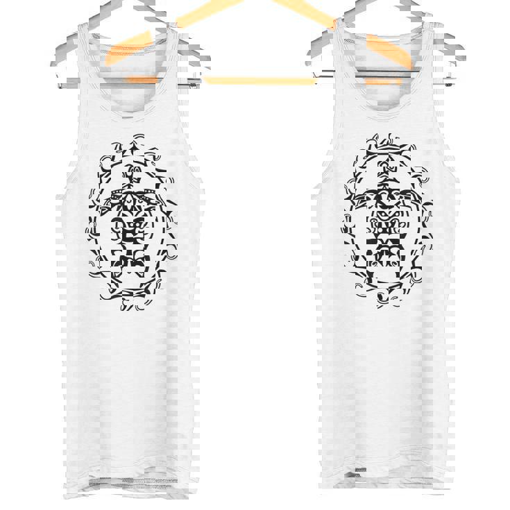 Tortuga Marina De Sol Maorí Polinesia Tribal Camiseta sin mangas