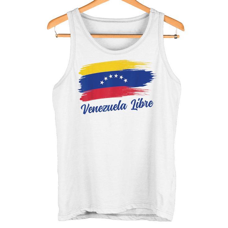 Venezuela Flag Proud Americanenezuelanenezuela Libre Tank Top