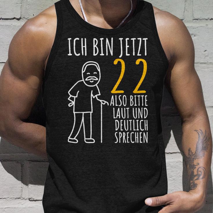 22Nd Birthday Man Ich Bin Jetzt 22 22Nd Birthday Tank Top Geschenke für Ihn