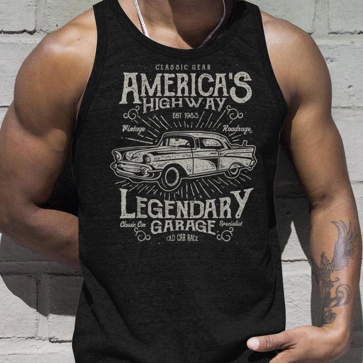 50Sintage Retro Carintage Car S Tank Top Geschenke für Ihn