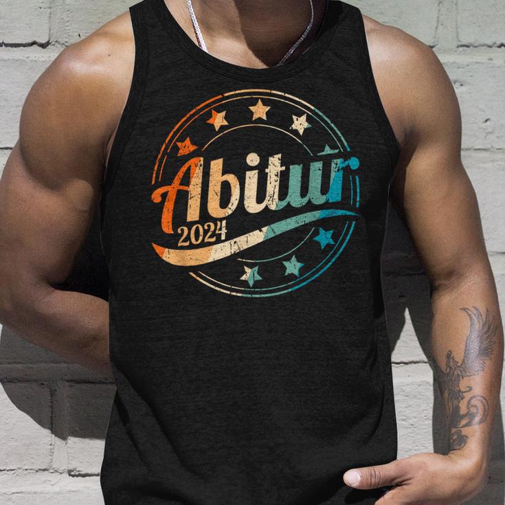 Abitur 2024 Retrointage Prüfung Bestanden Abi 2024 Tank Top Geschenke für Ihn