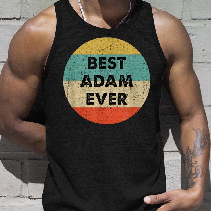 Adam Name Tank Top Geschenke für Ihn