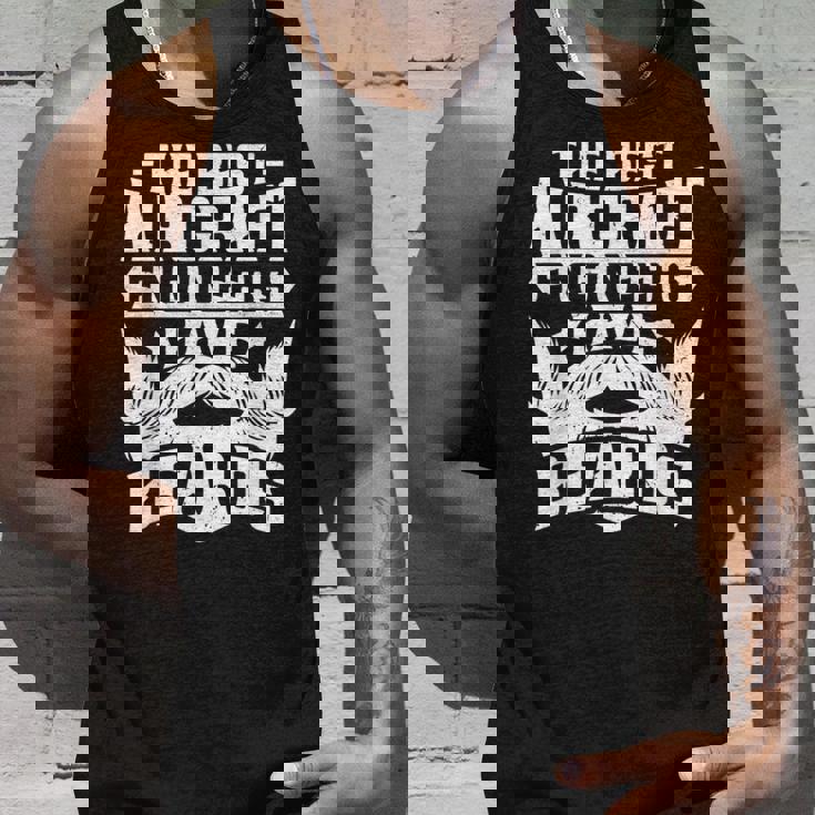 Aircraft Engineer Bearded Aircraft Engineering Engineer Camiseta sin mangas Regalos para él