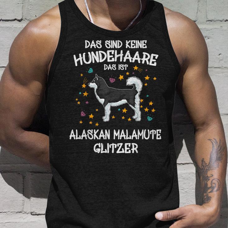 Alaskan Malamute Glitter Dog Holder Idea Dog Tank Top Geschenke für Ihn