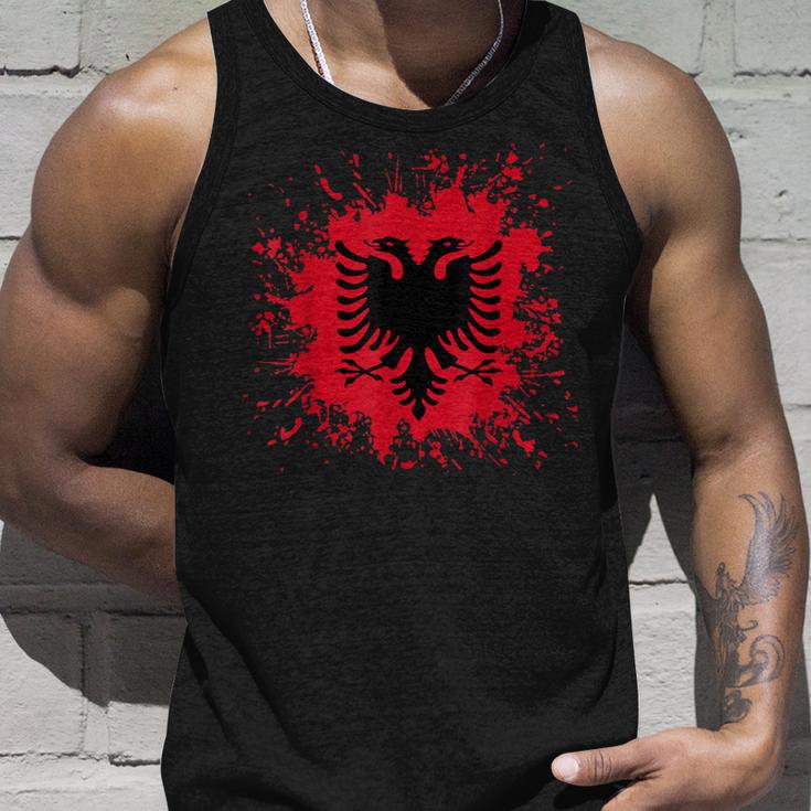 Albania Flag Shqiperi Albanian Flag Shqiperia Tank Top Geschenke für Ihn