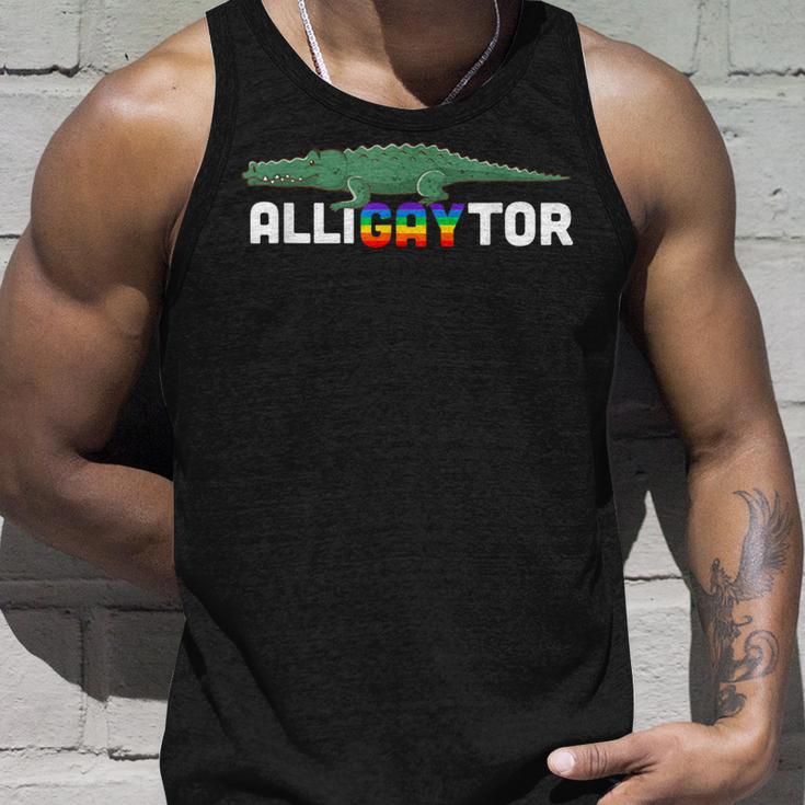 Alligaytor Orgullo Gay Lgbtq Igualdad Camiseta sin mangas Regalos para él